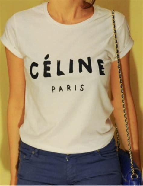 celine t-shirt donna